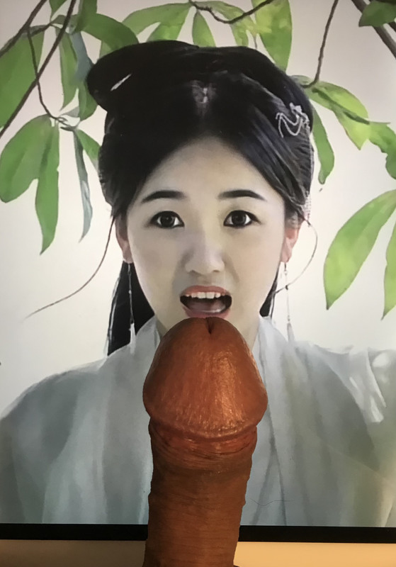 Cock Tribute to Chinese Girl