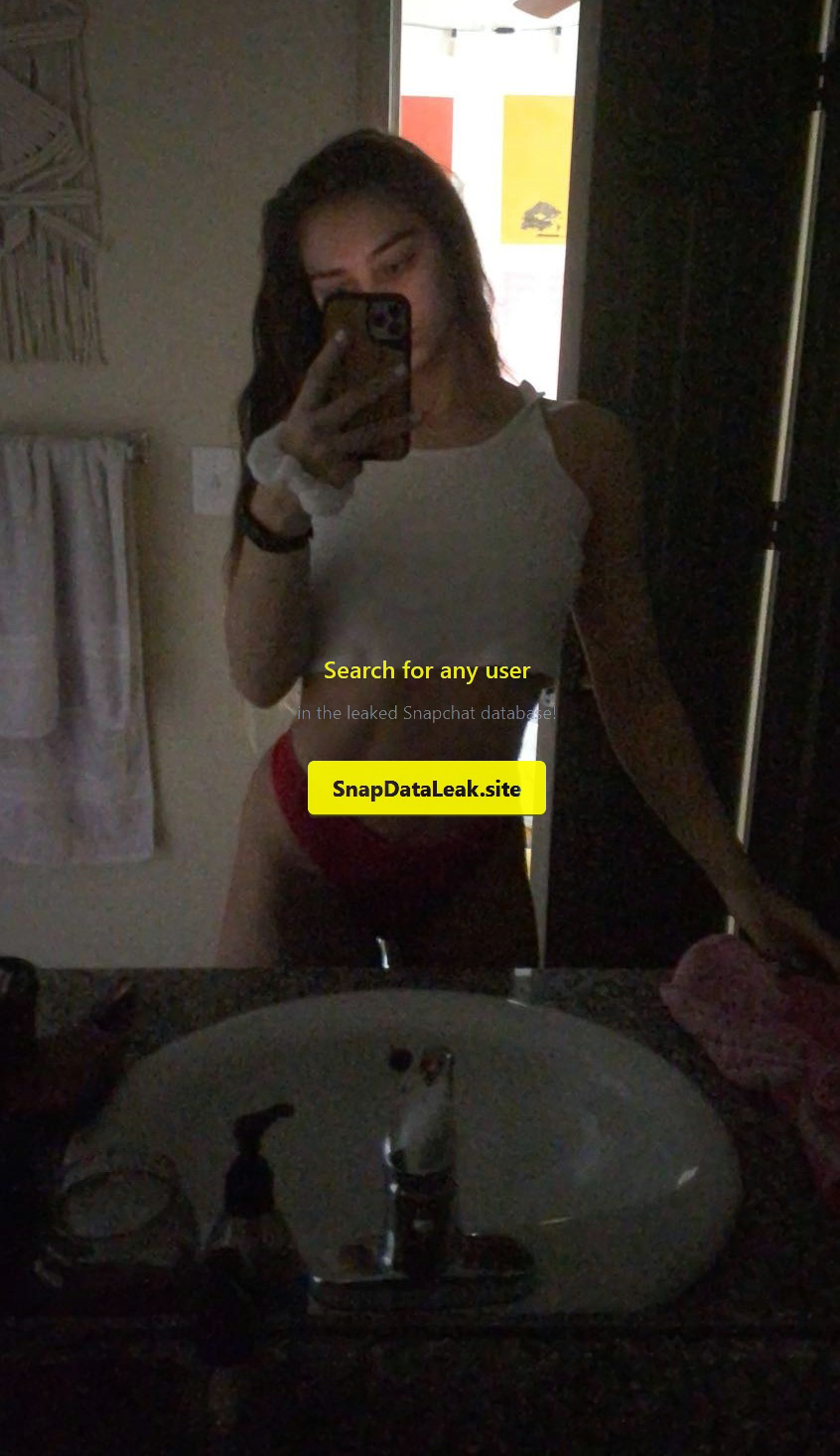 Stunning Girl (Leaked Snapchat)