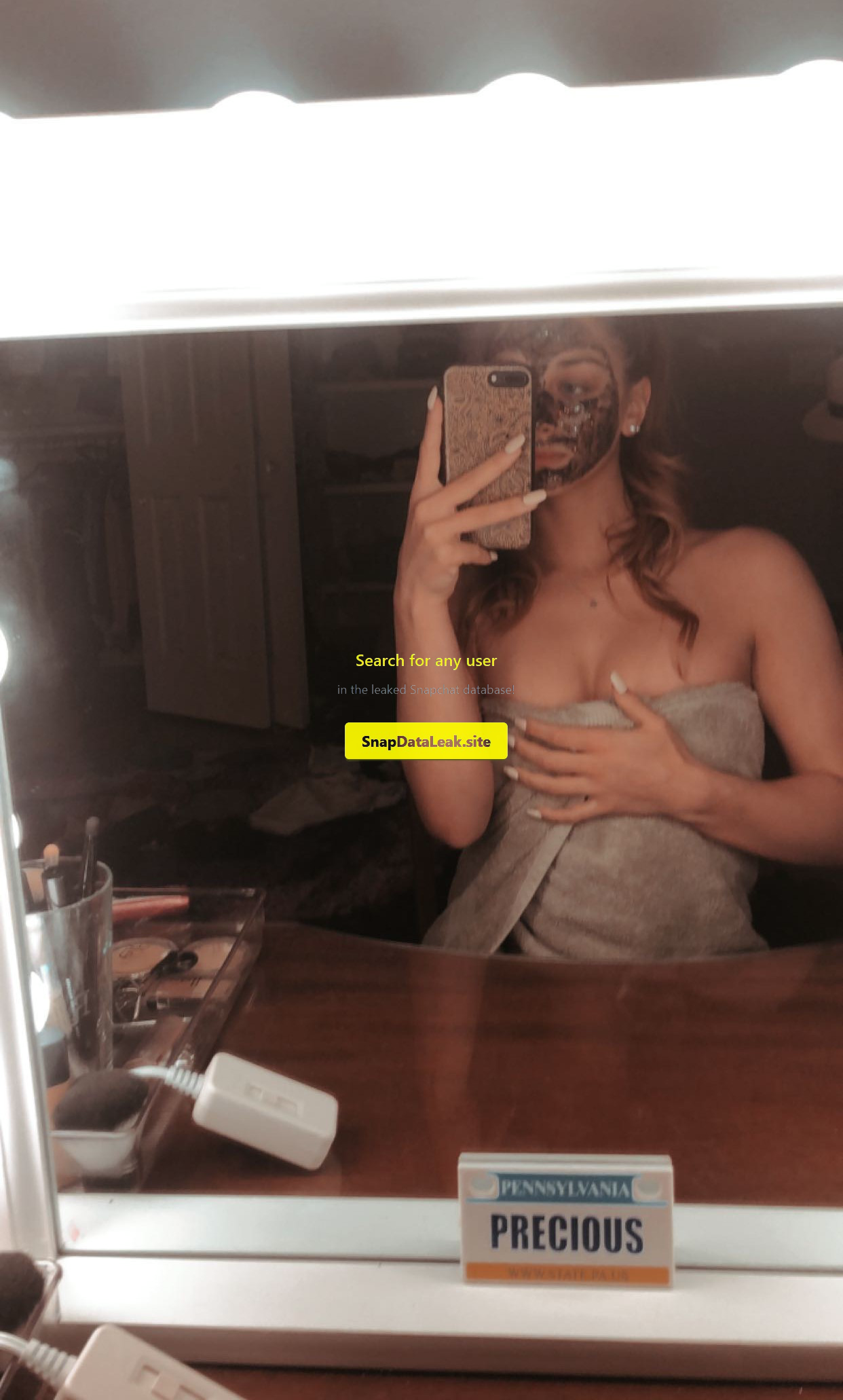 Stunning Girl (Leaked Snapchat)