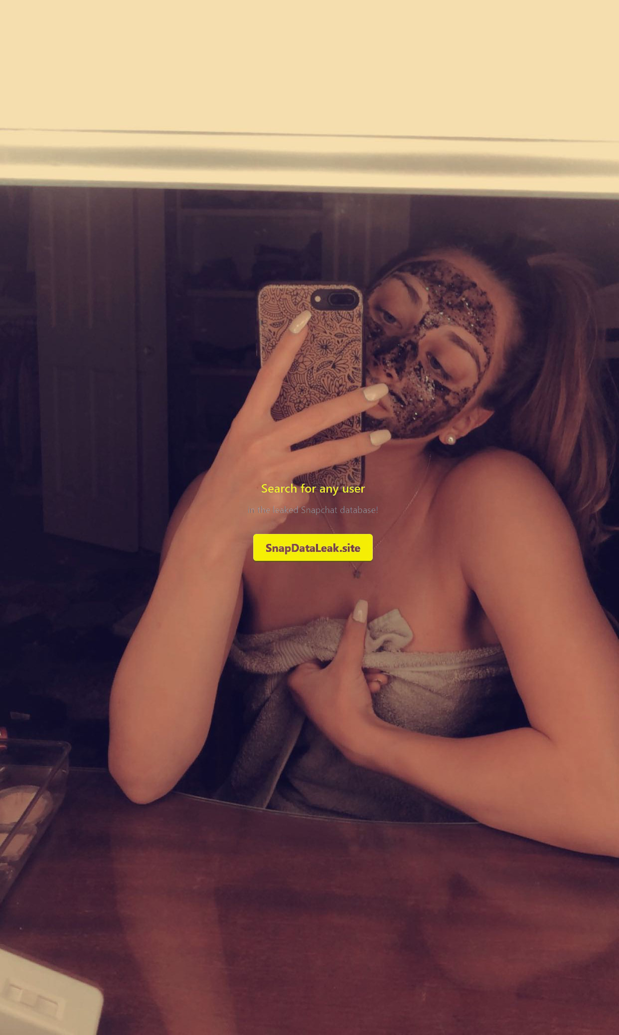 Stunning Girl (Leaked Snapchat)