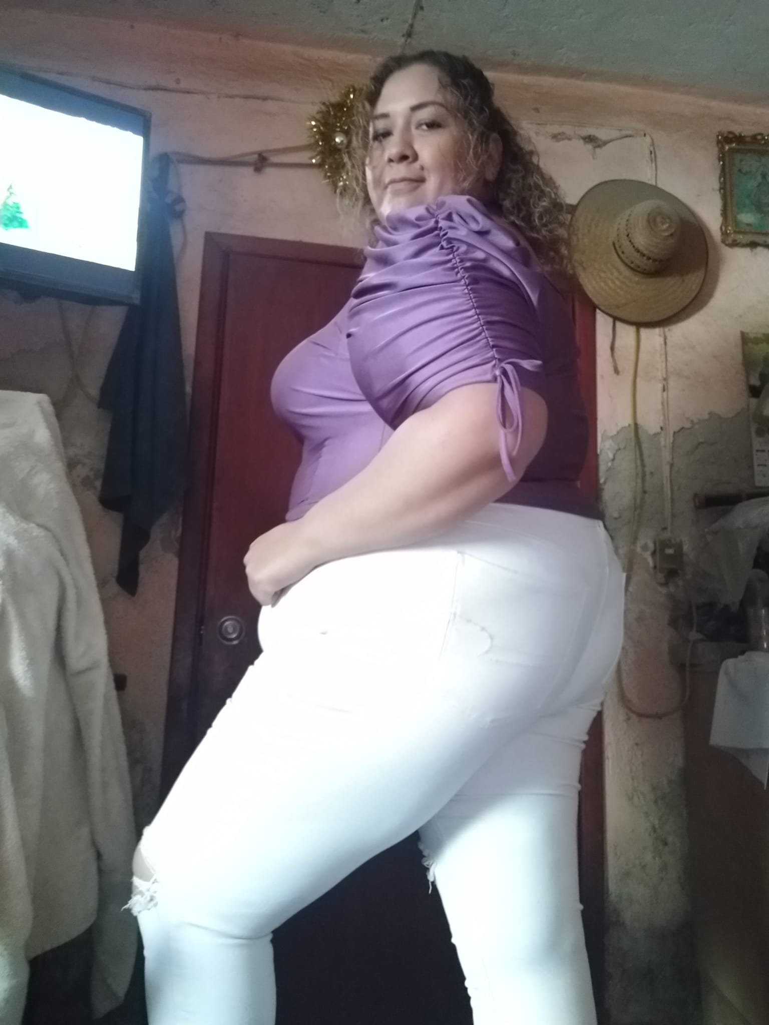 Una Milf gordita pero caliente