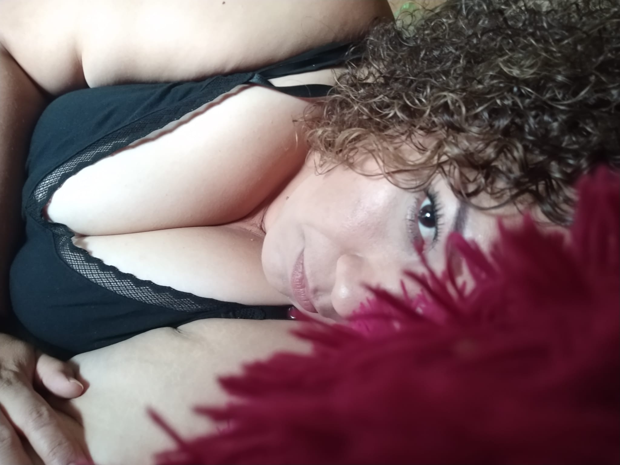 Una Milf gordita pero caliente