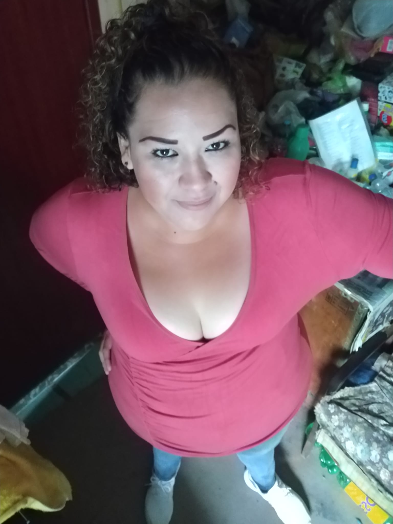 Una Milf gordita pero caliente