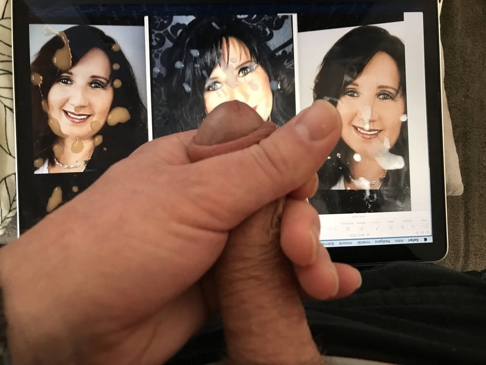 Nina Harley facial cumshot tribute