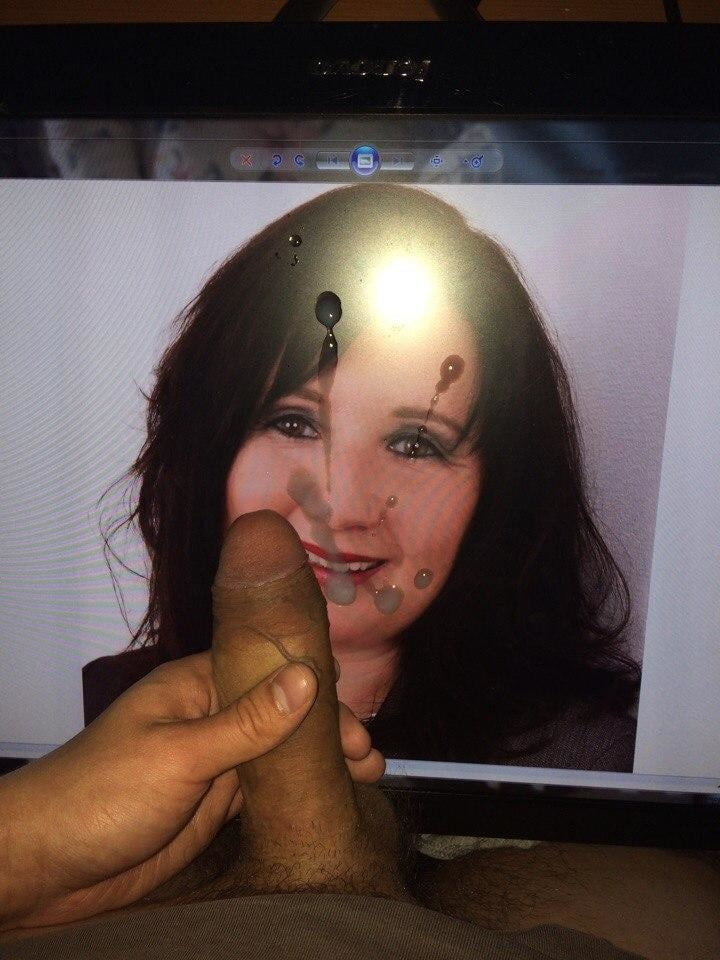 Nina Harley facial cumshot tribute