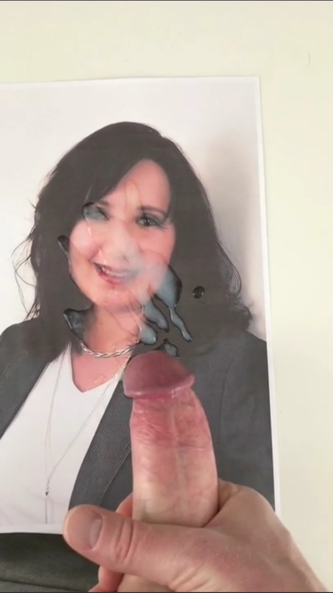 Nina Harley facial cumshot tribute