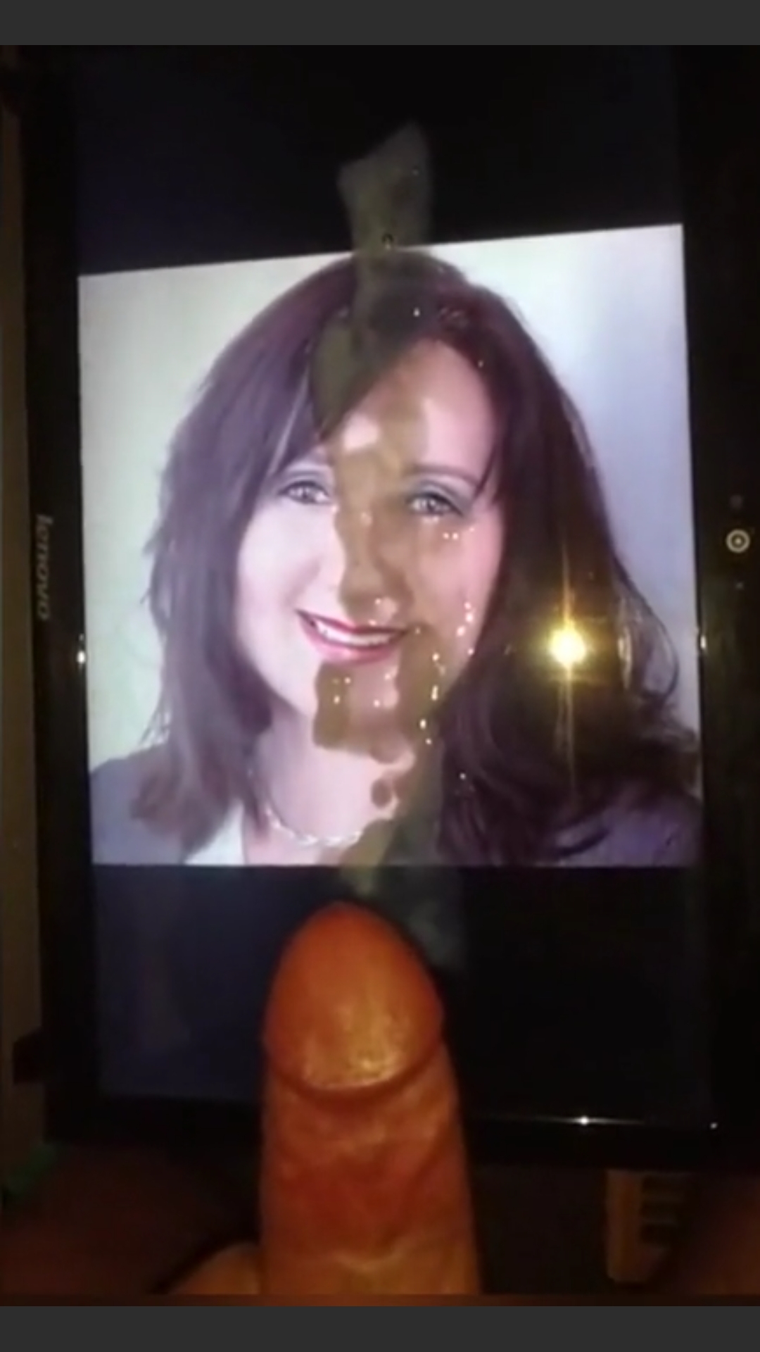 Nina Harley facial cumshot tribute