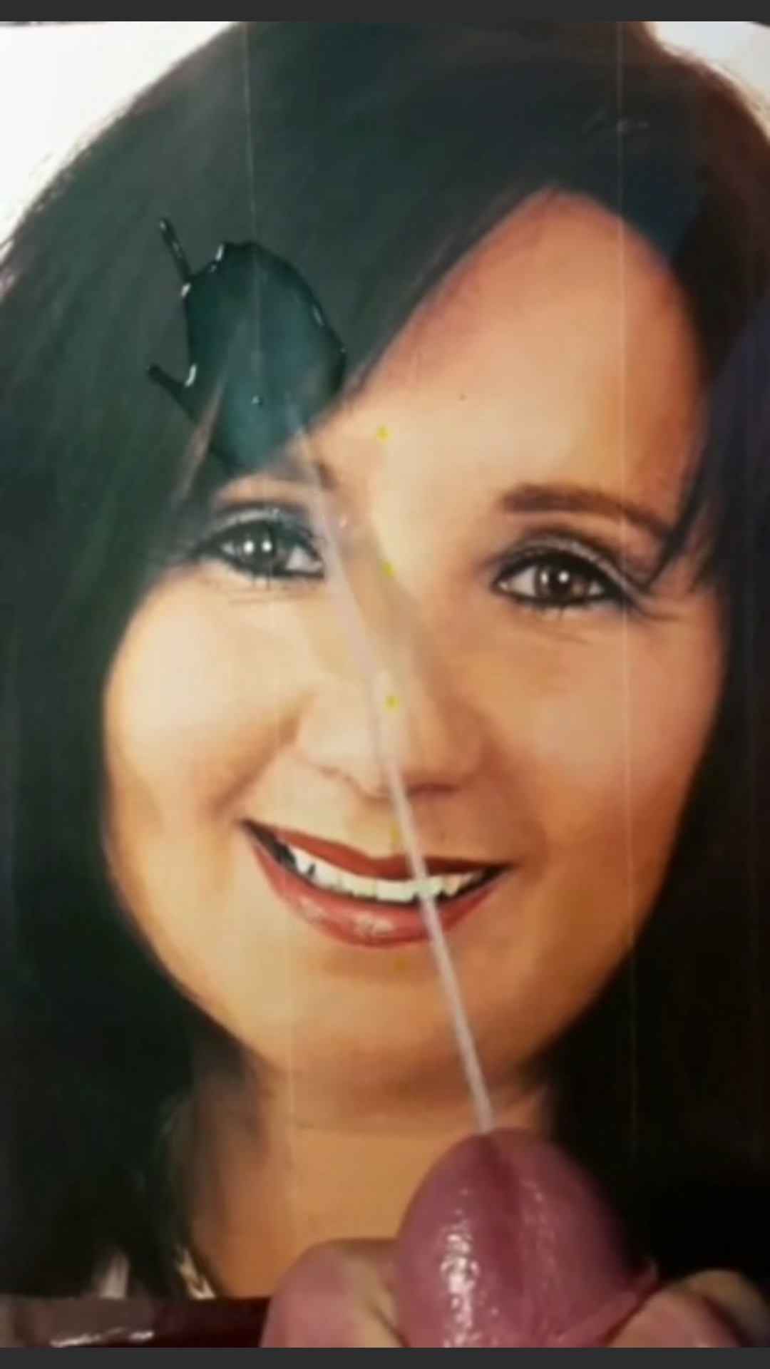 Nina Harley facial cumshot tribute