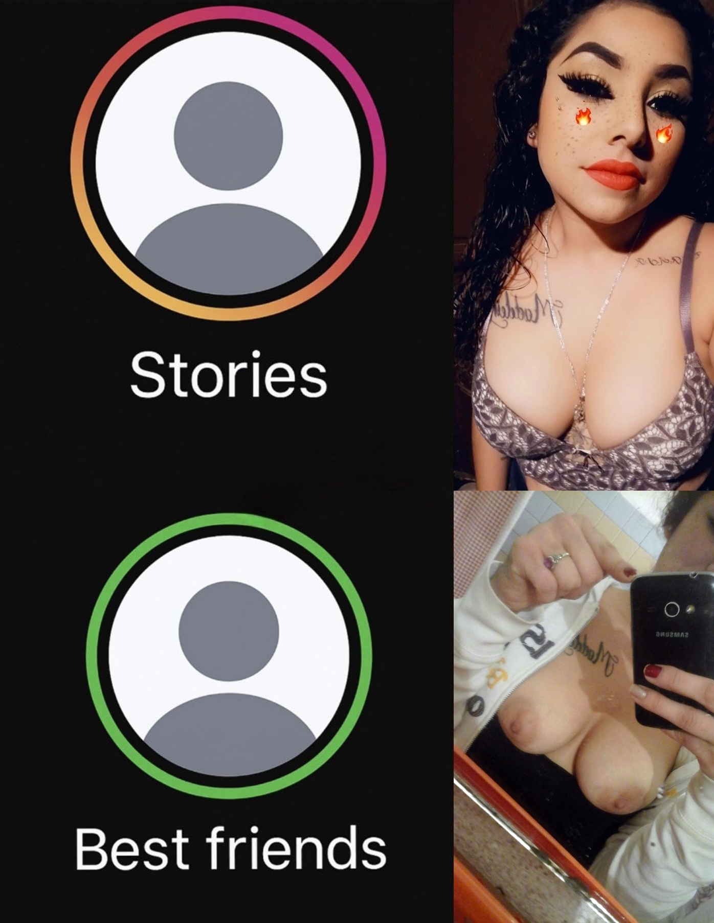 Luciendo las tetitas