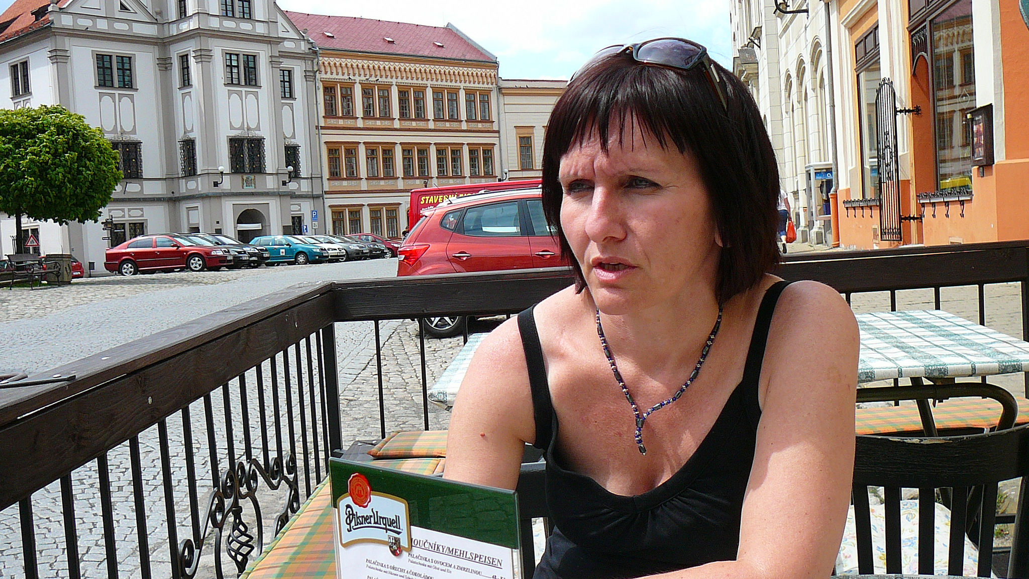 Lucy from Radka, Chech Republic, mature wife gets naked