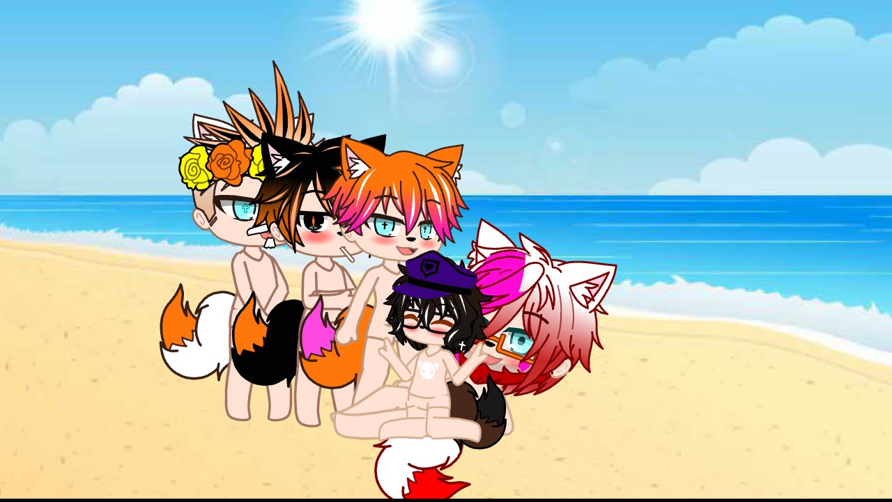 Double orgie for the bottom