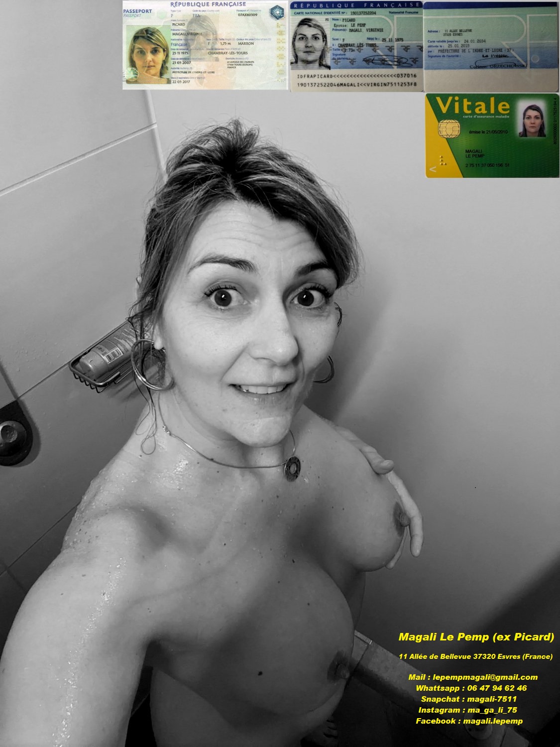 Amatrice salope francaise Magali Le Pemp (Ex Picard)