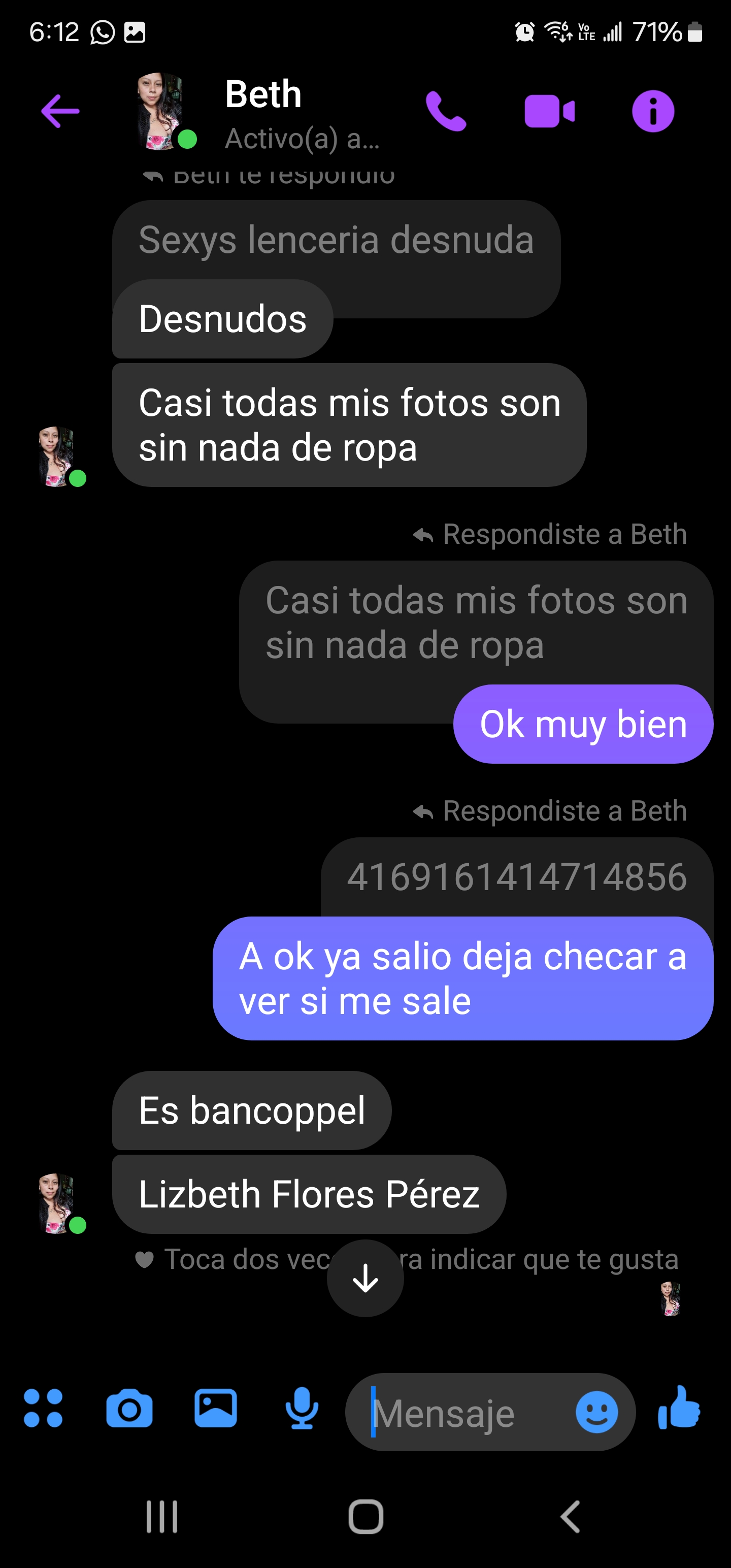 Beth Flores Pack +52 1 56 1432 3201