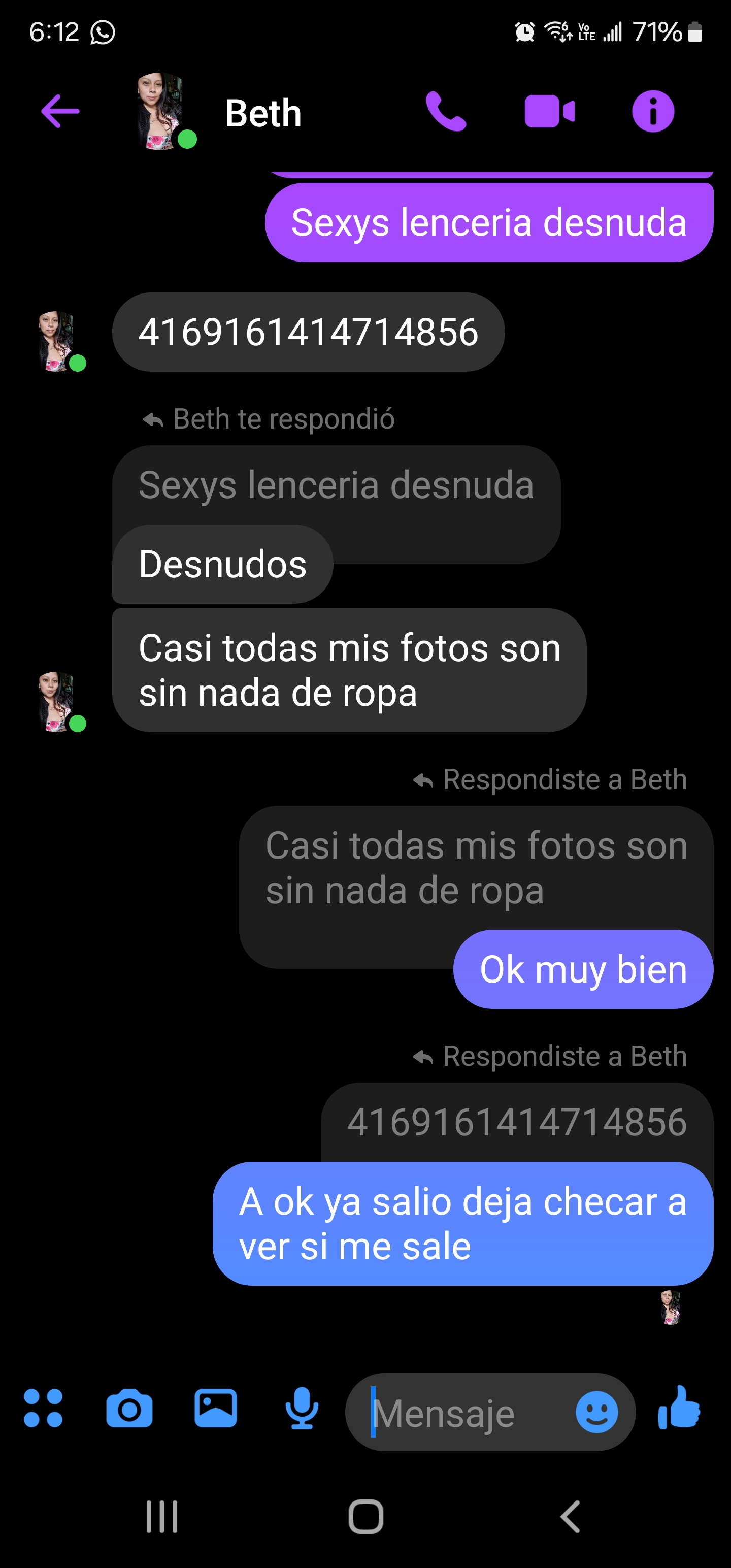 Beth Flores Pack +52 1 56 1432 3201