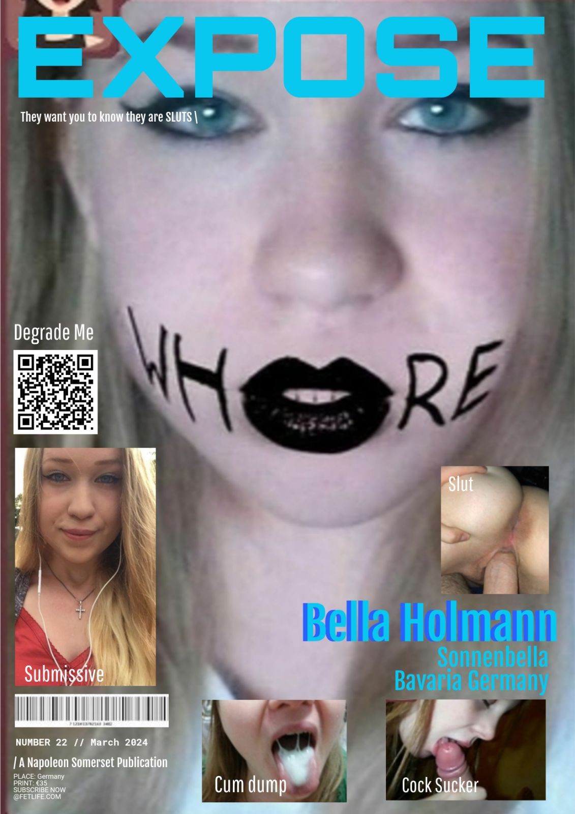 Bella Holman German slut