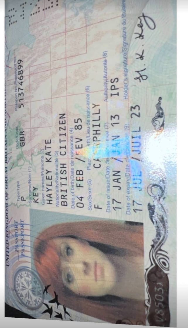 Haely and richie from UK