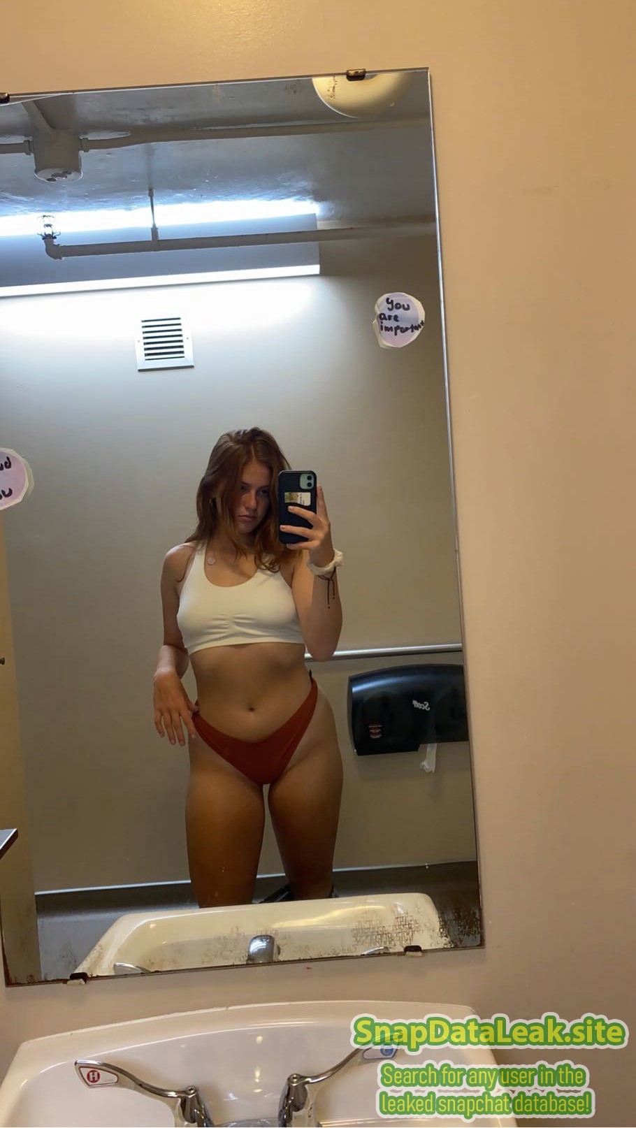 beautiful tits Redhead instagram model