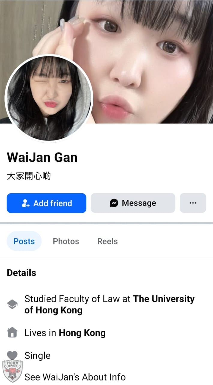 Waijan Gan Hong kong slut