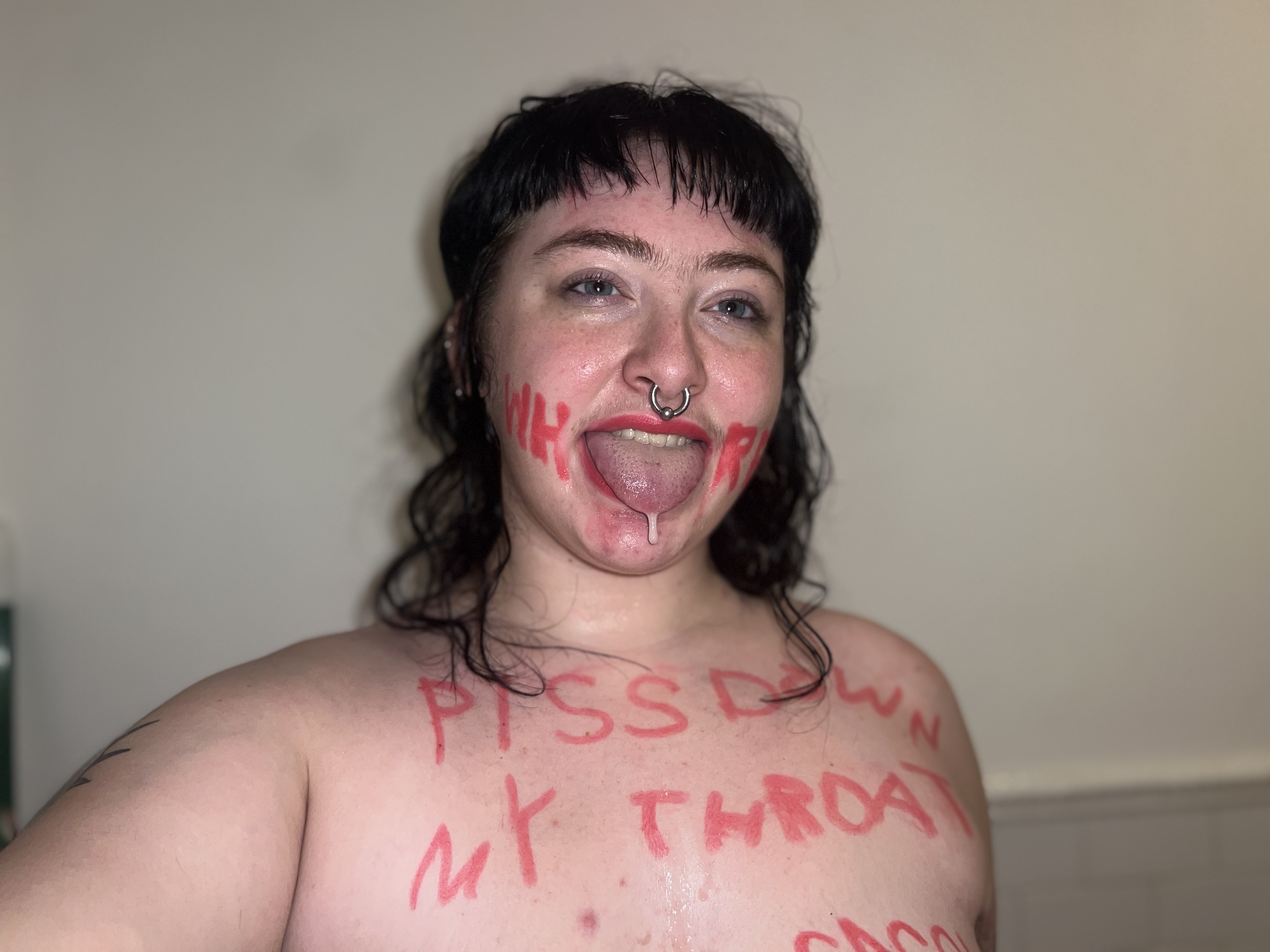 Trash whore Webslut and degradation
