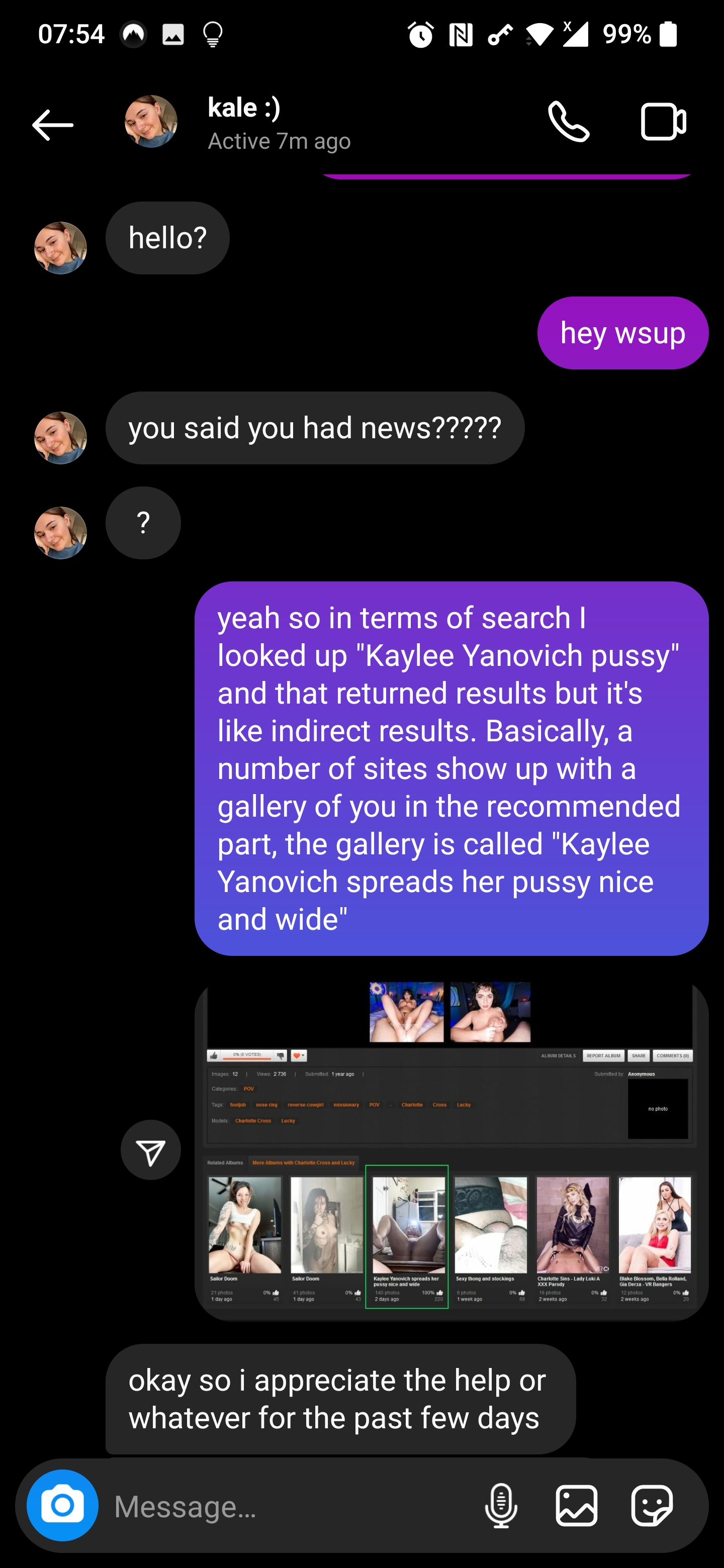 Chatting with Kaylee Yanovich