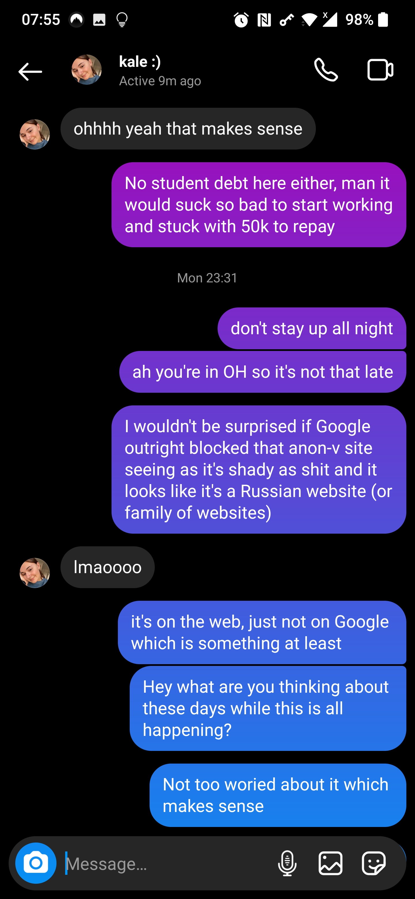 Chatting with Kaylee Yanovich