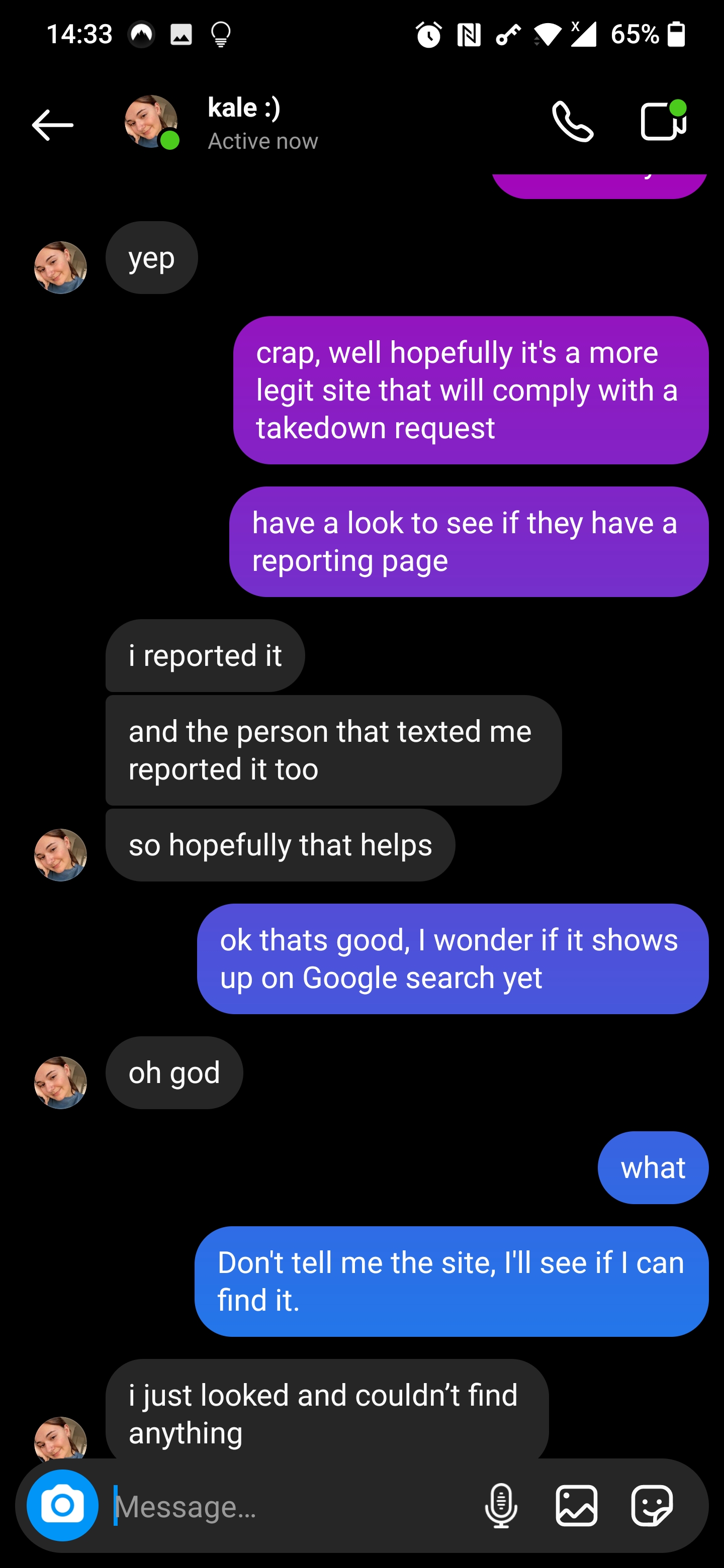 Chatting with Kaylee Yanovich