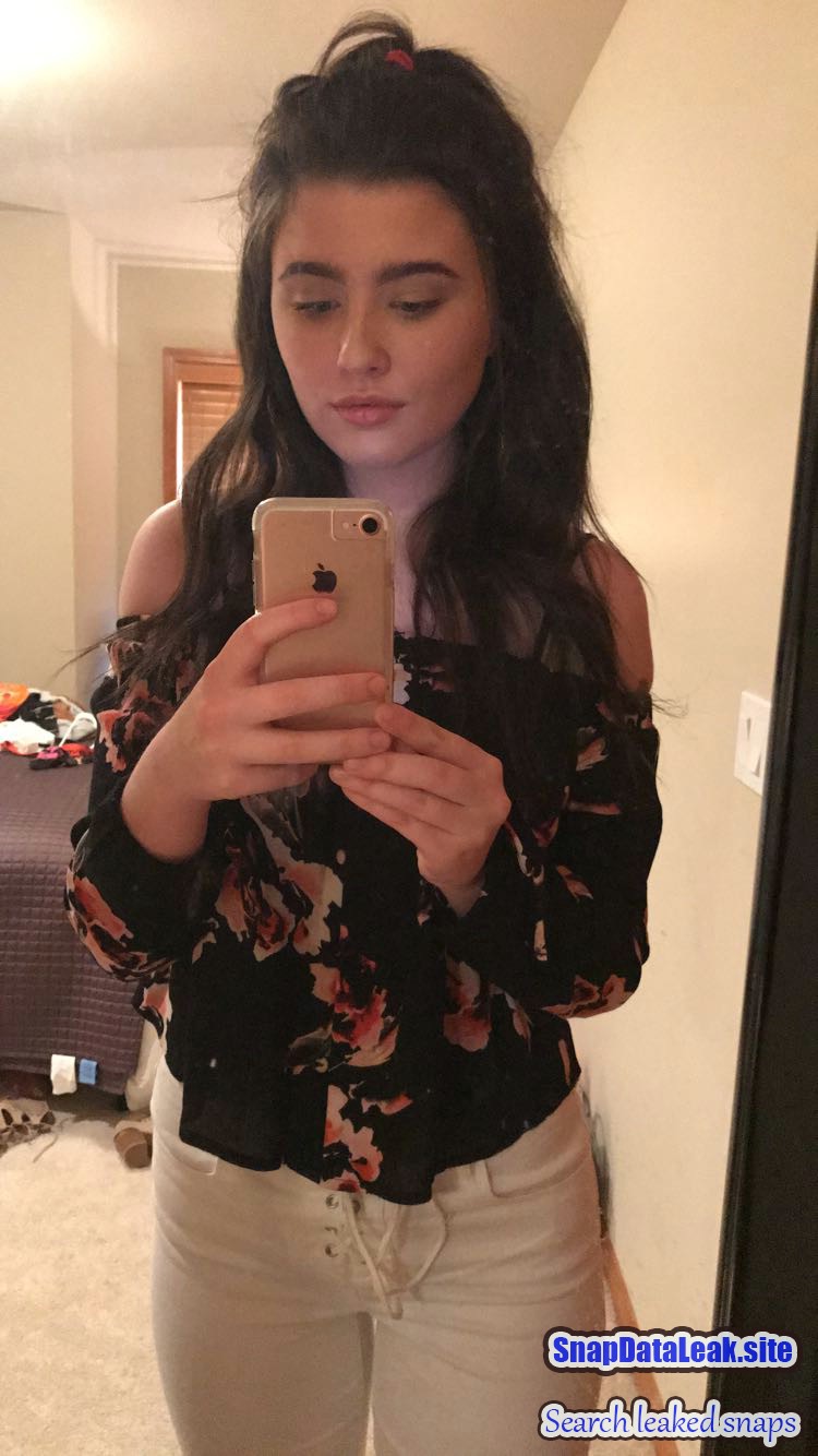 Petite college GF with sexy little body Snapchat Leak