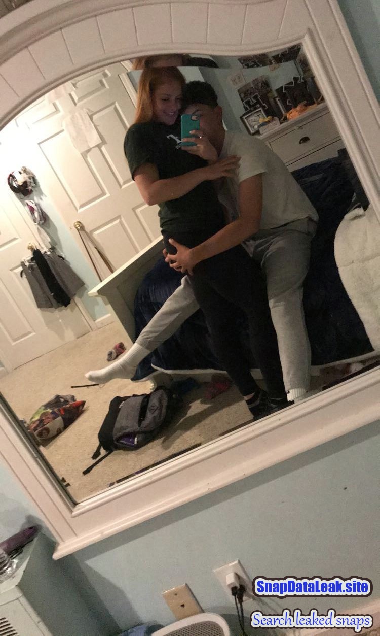 Sexy petite college teen teasing little titties with mirror