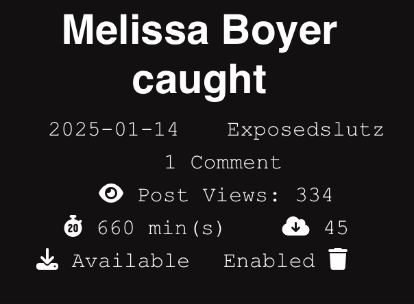 Melissa Boyer aus Großbritannien Teil 2