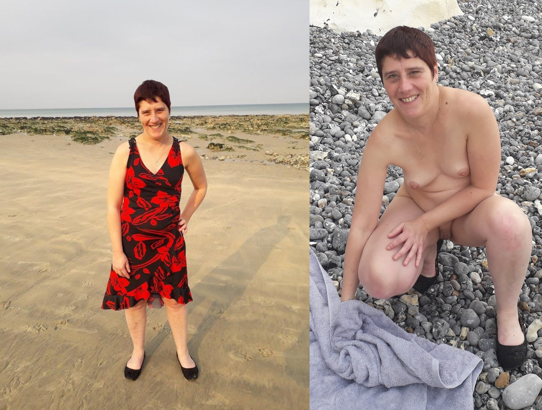 Common everyday wives dressed/undressed