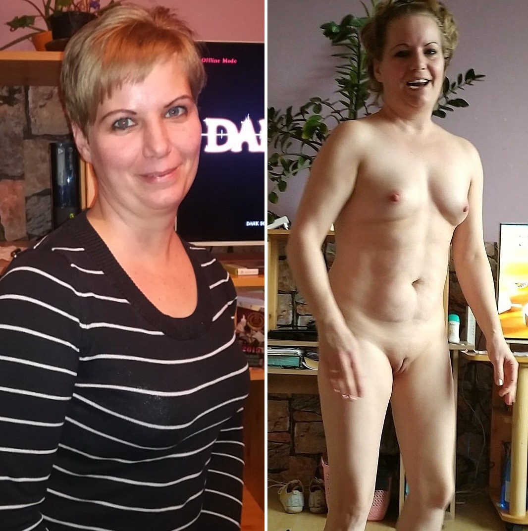 Common everyday wives dressed/undressed