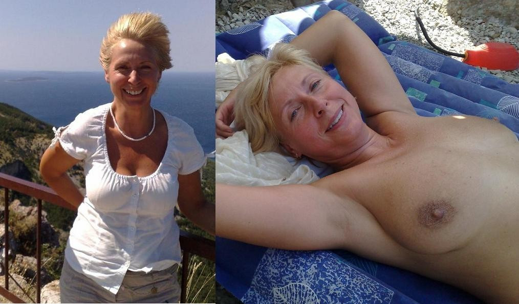 Common everyday wives dressed/undressed