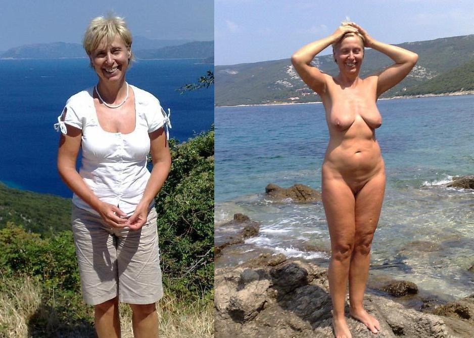 Common everyday wives dressed/undressed