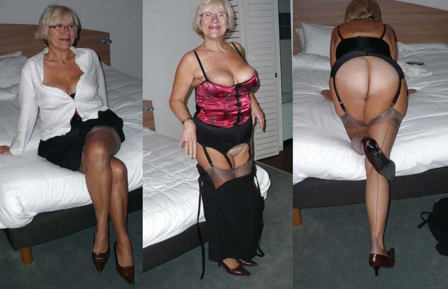 Common everyday wives dressed/undressed