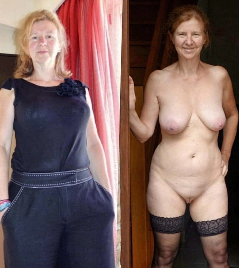 Common everyday wives dressed/undressed