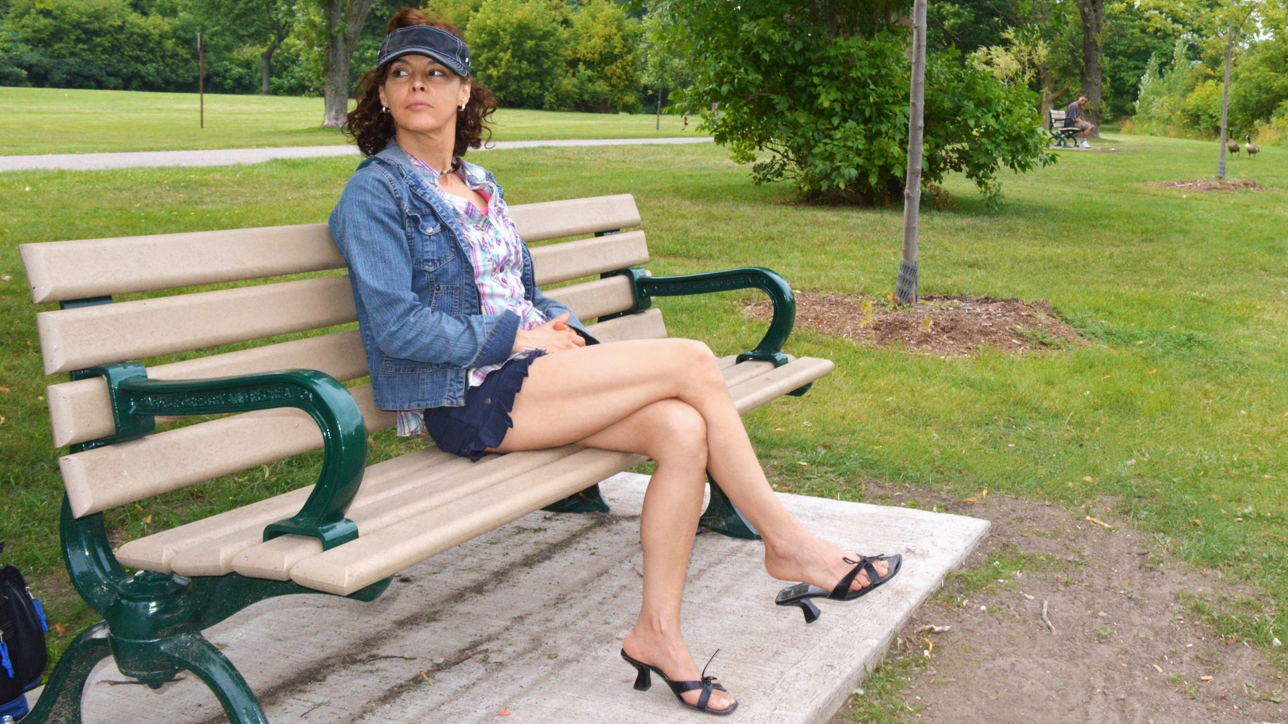 Wife Lucia outdoors being a naughty girl_P1