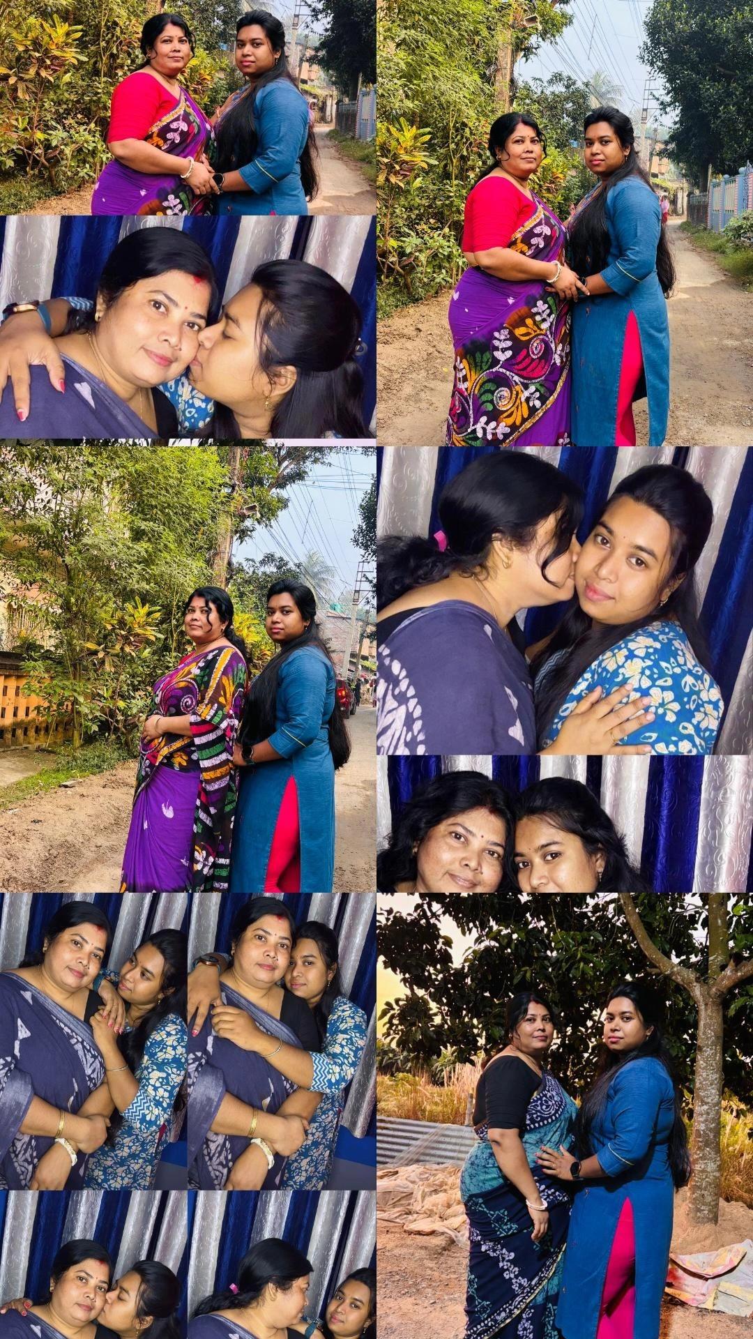 Desi boudi real lesbian couple