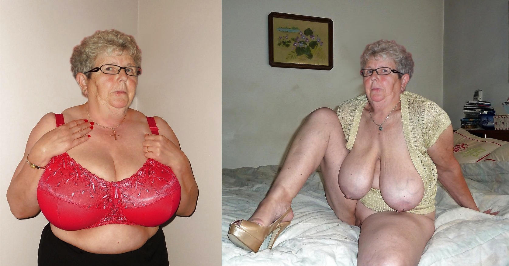 Wives, their decent side and their naughty side