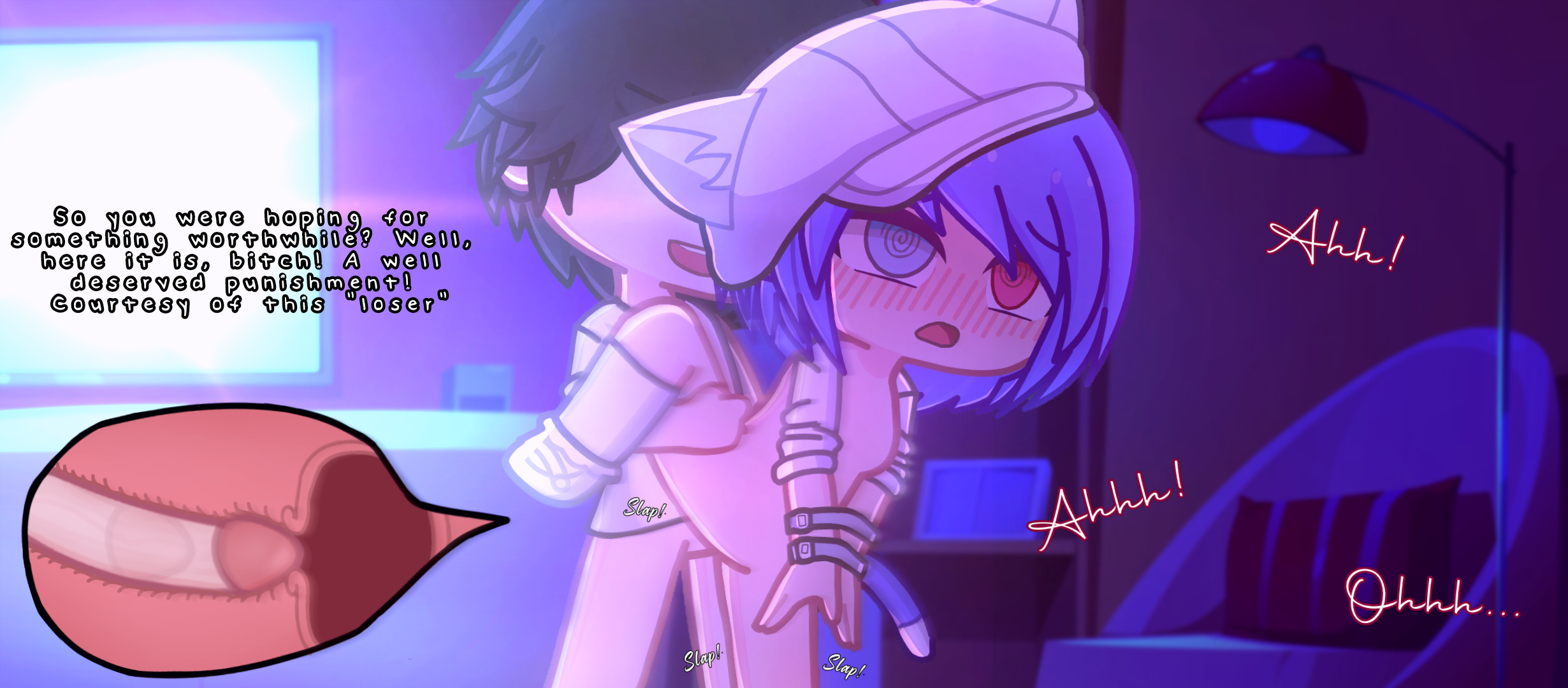 Jessica's hypnosis R4p3 | Remastered | JackInHeat's request