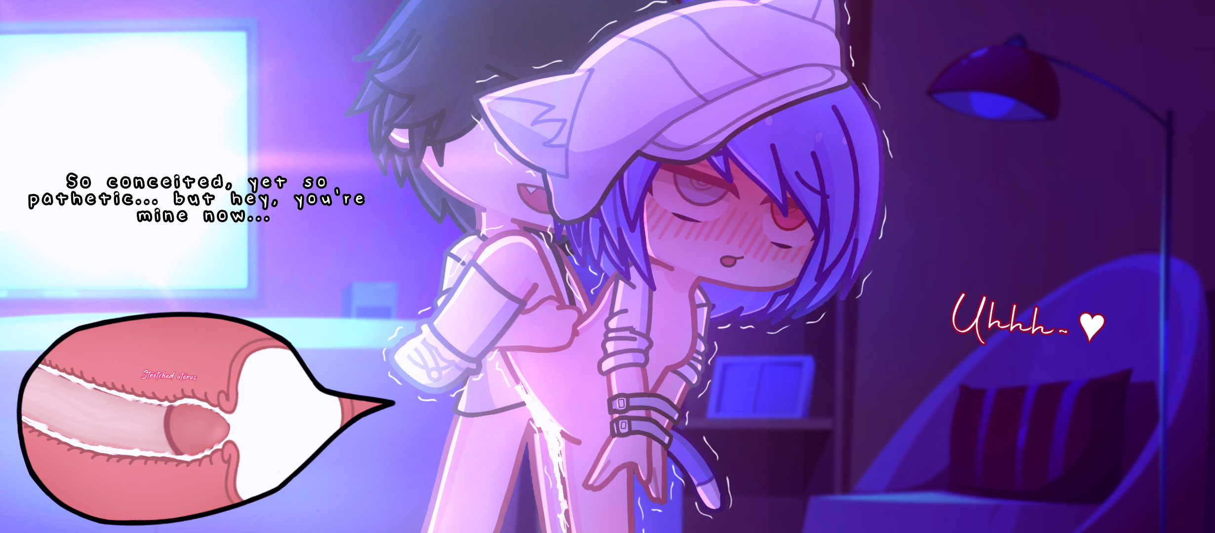 Jessica's hypnosis R4p3 | Remastered | JackInHeat's request