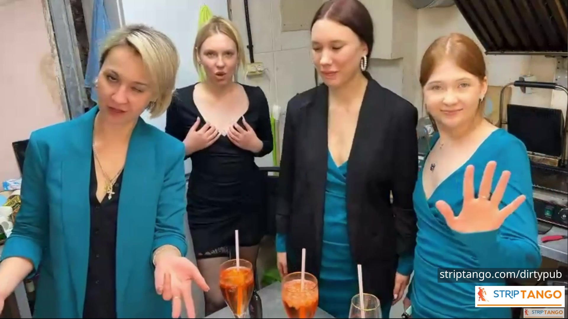 `DirtyPub Looks Like a Normal Bar but Inside 4 Girls Wear I