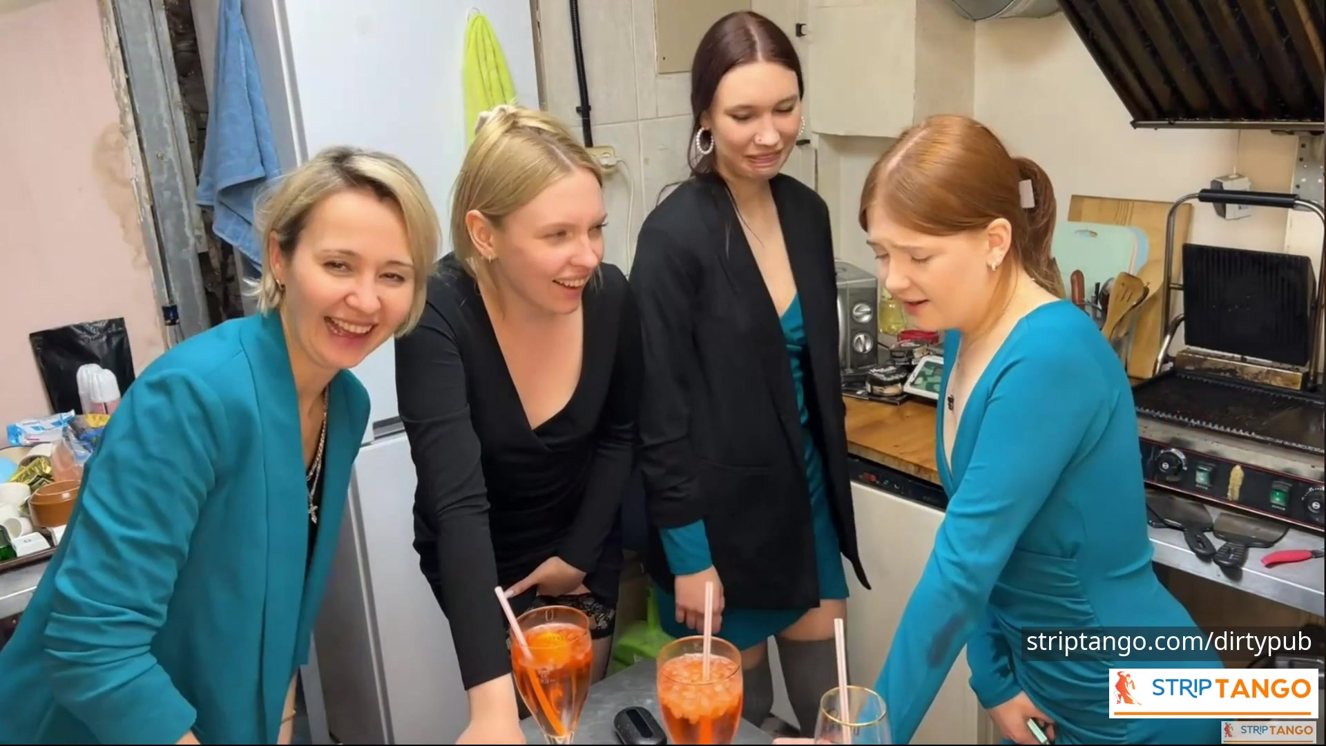 `DirtyPub Looks Like a Normal Bar but Inside 4 Girls Wear I