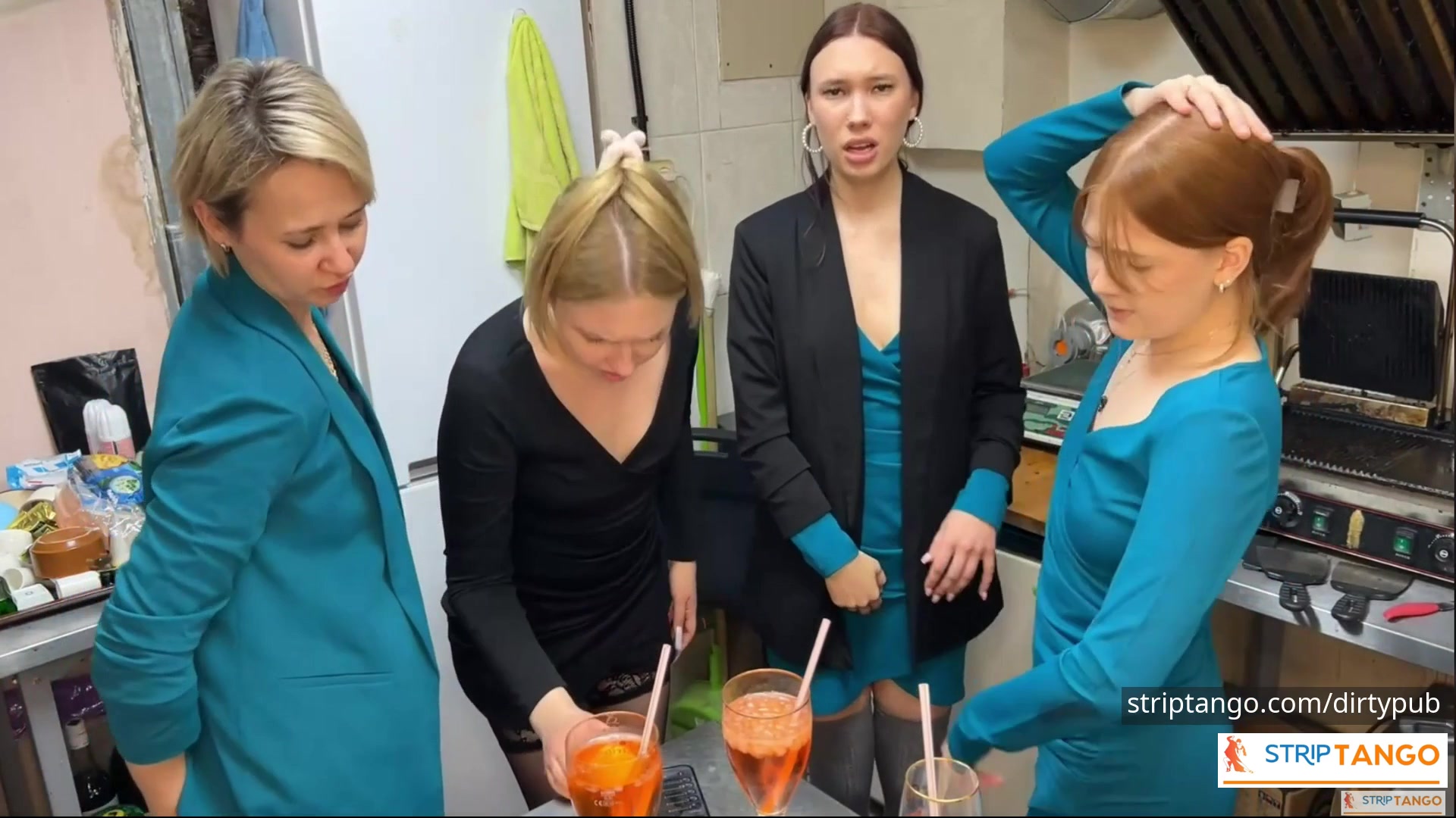 `DirtyPub Looks Like a Normal Bar but Inside 4 Girls Wear I