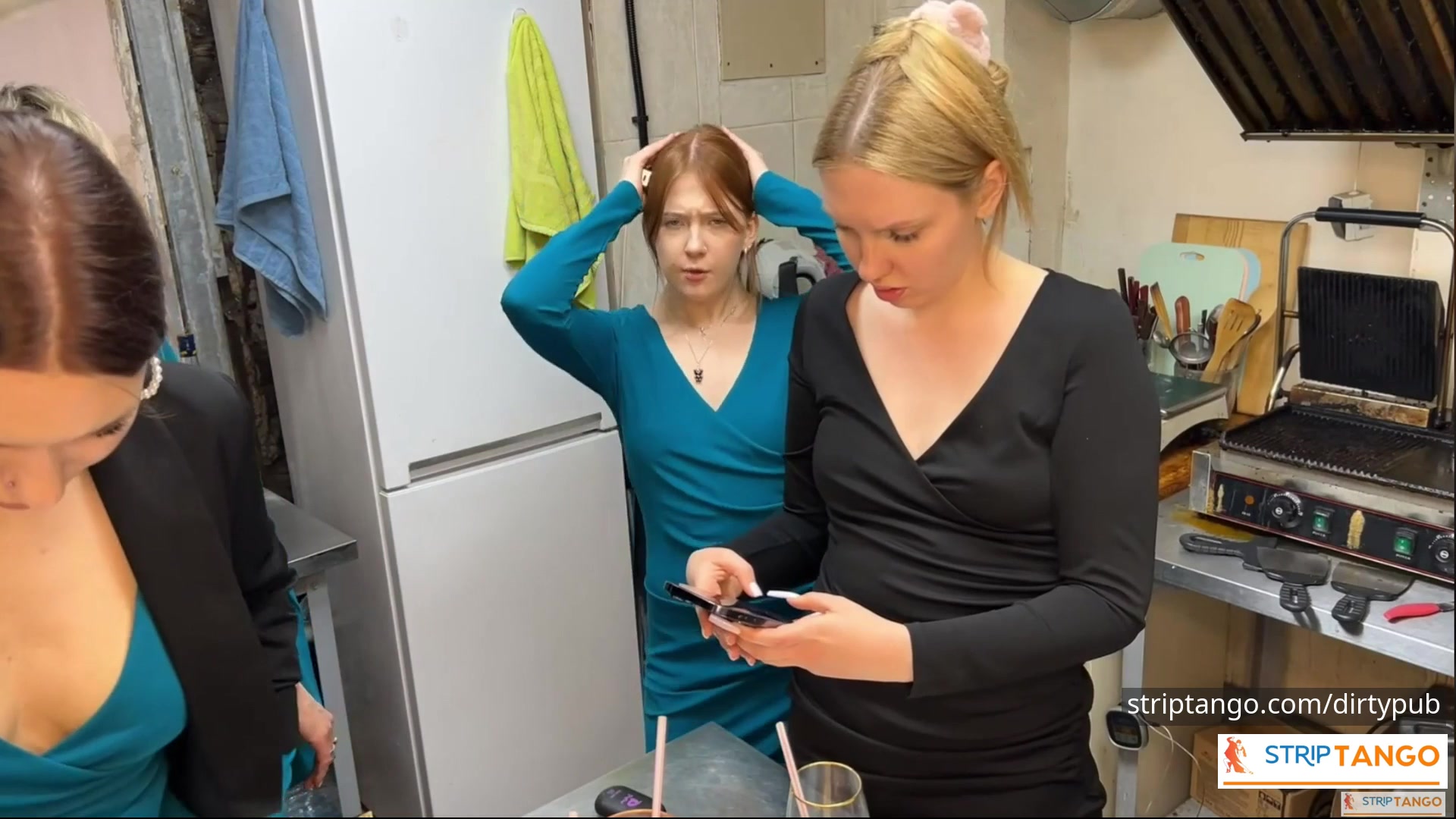 `DirtyPub Looks Like a Normal Bar but Inside 4 Girls Wear I