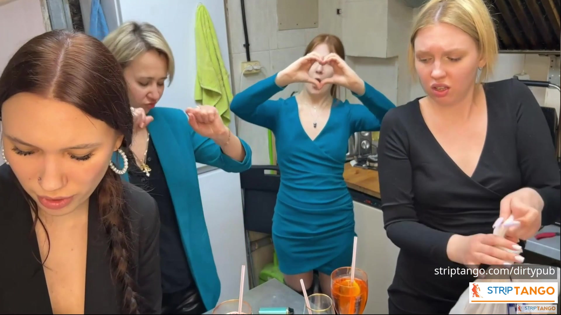 `DirtyPub Looks Like a Normal Bar but Inside 4 Girls Wear I