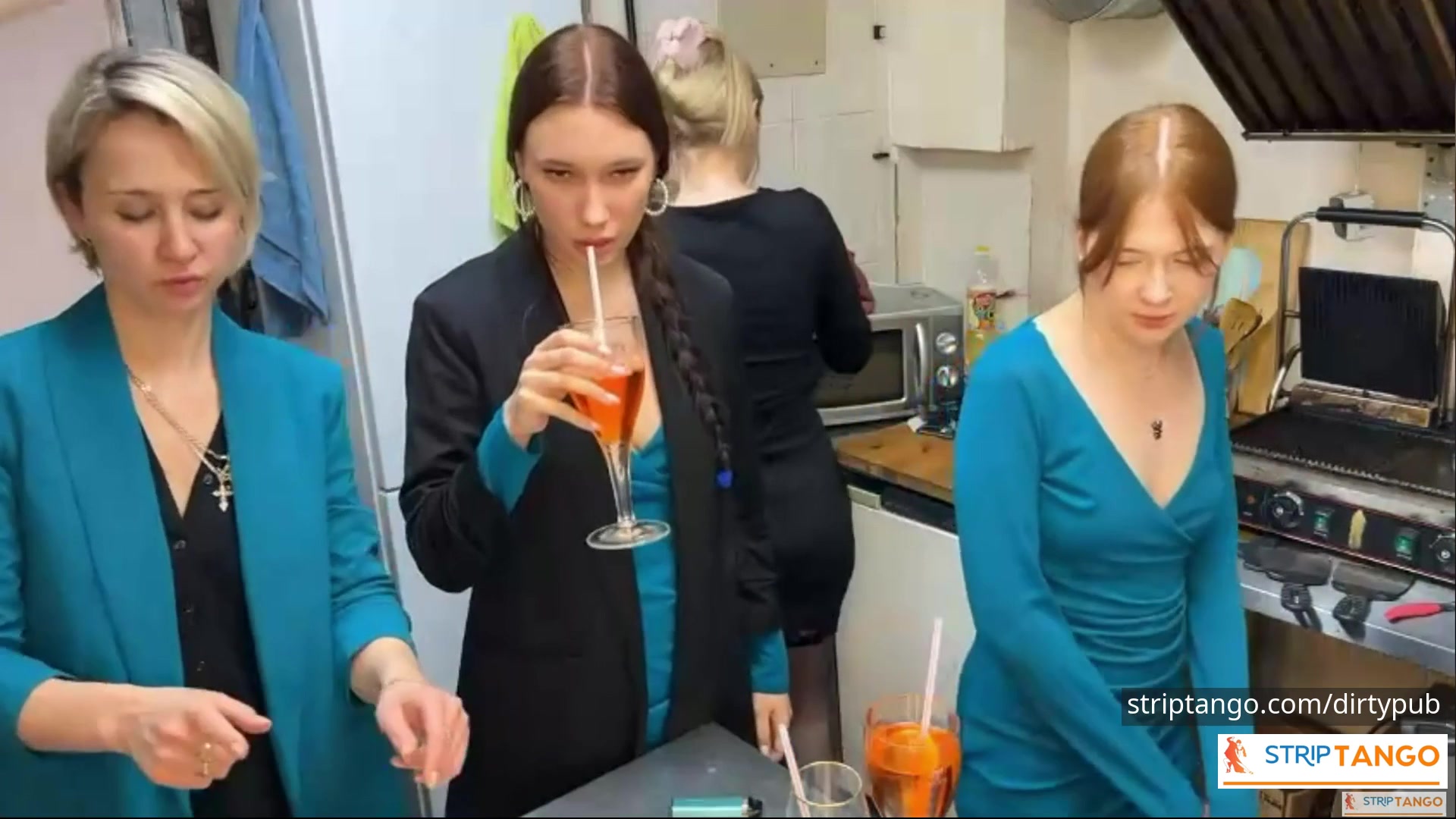 `DirtyPub Looks Like a Normal Bar but Inside 4 Girls Wear I