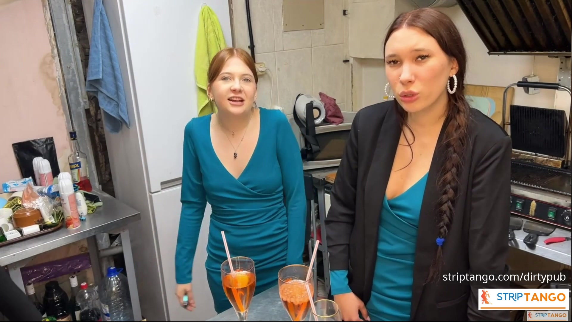 `DirtyPub Looks Like a Normal Bar but Inside 4 Girls Wear I