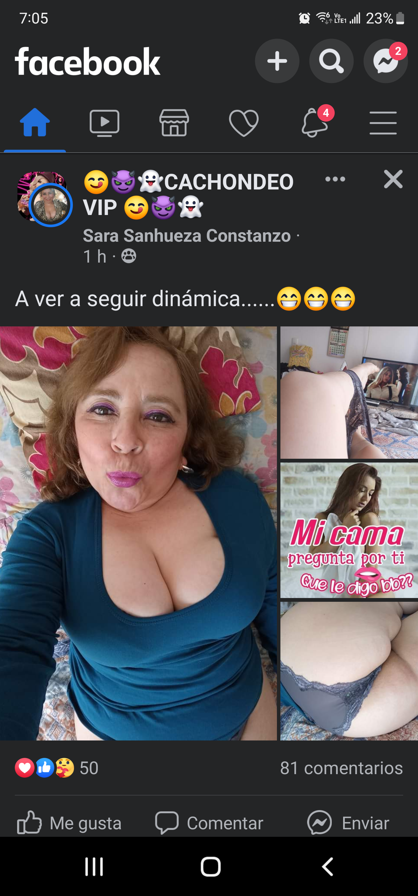 Sara Sanhueza Constanzo - https://www.facebook.com/carmyn.de