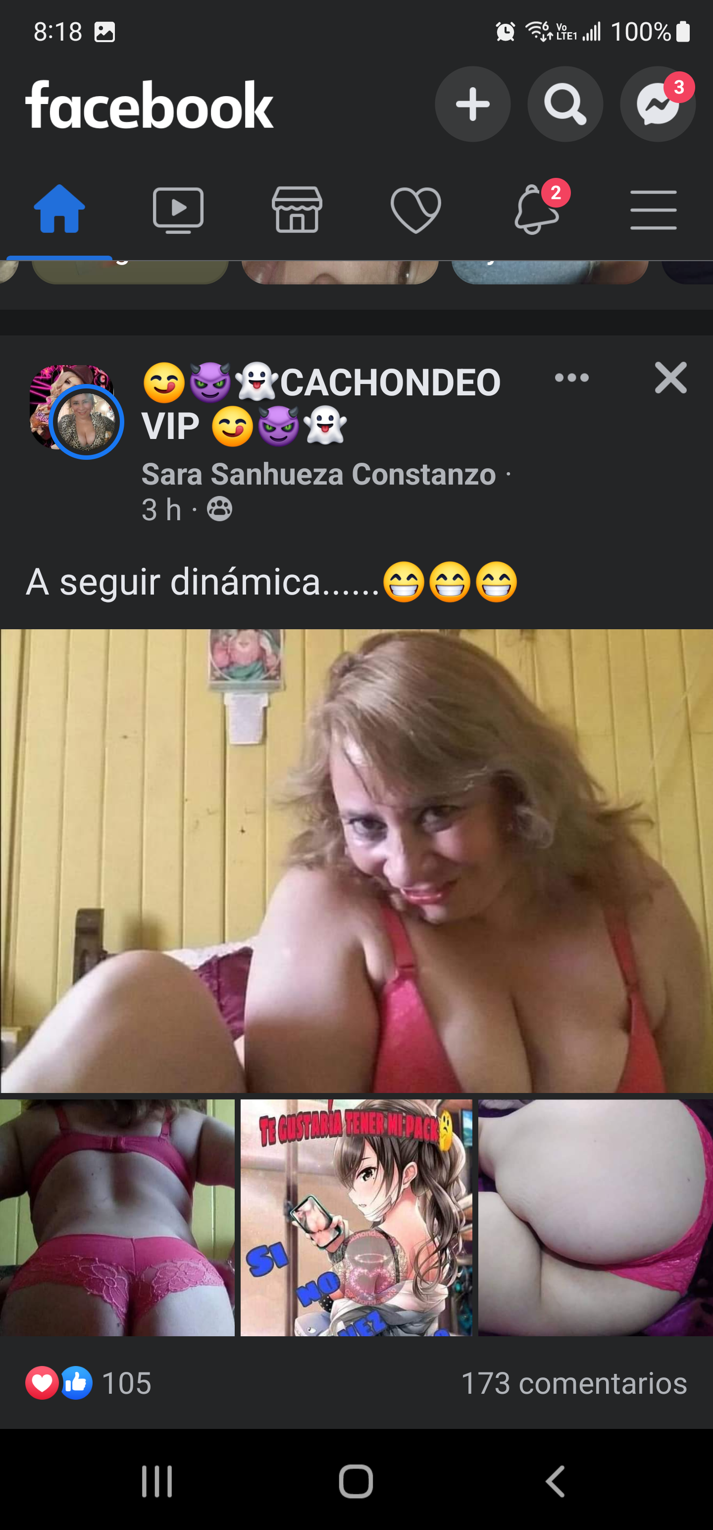 Sara Sanhueza Constanzo - https://www.facebook.com/carmyn.de