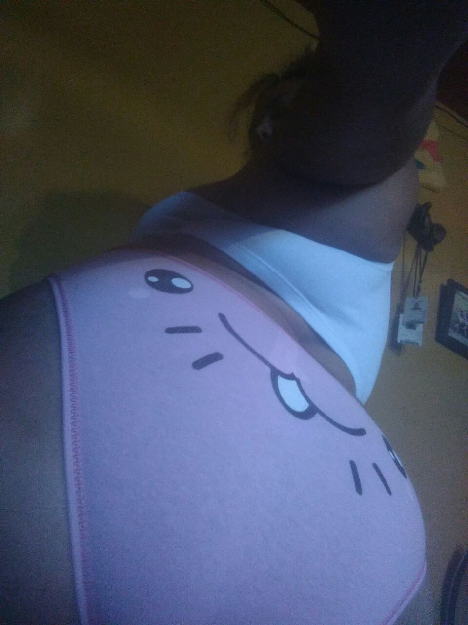 Una gordita tetona clásico bien cachonda